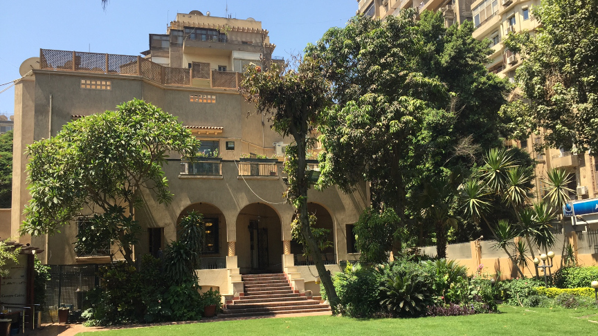 Außensansicht des Büros der Außenstelle Kairo