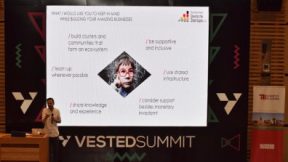 Frieder Damm at Vested Summit 2018 El Gouna